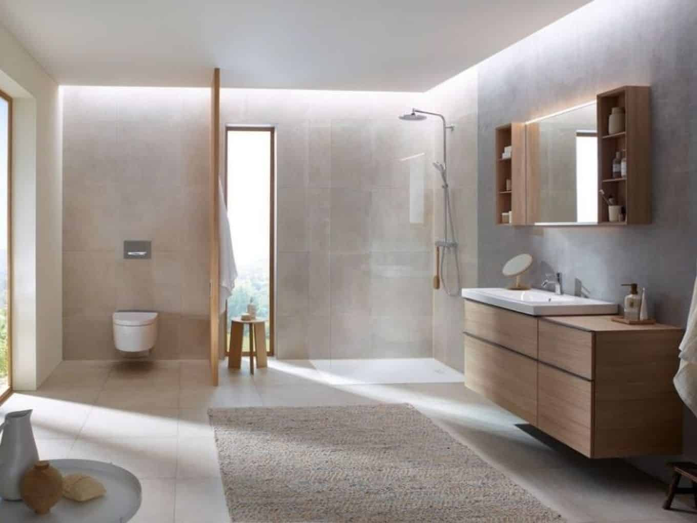 Neue Dusche – Modern &amp; Großzügig - Bathspiration throughout Badezimmer Modern Mit Dusche